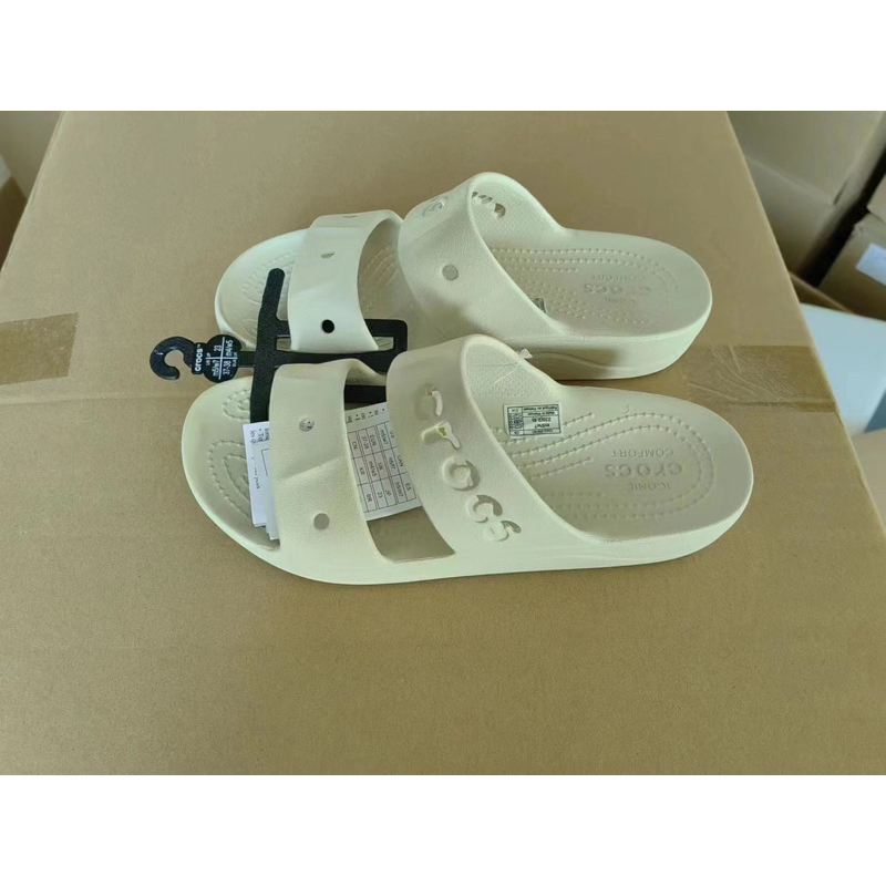 LOẠI 1-  Dép Hai Quai Ngang Nữ Đế Cao - Dép Cross Baya Platform