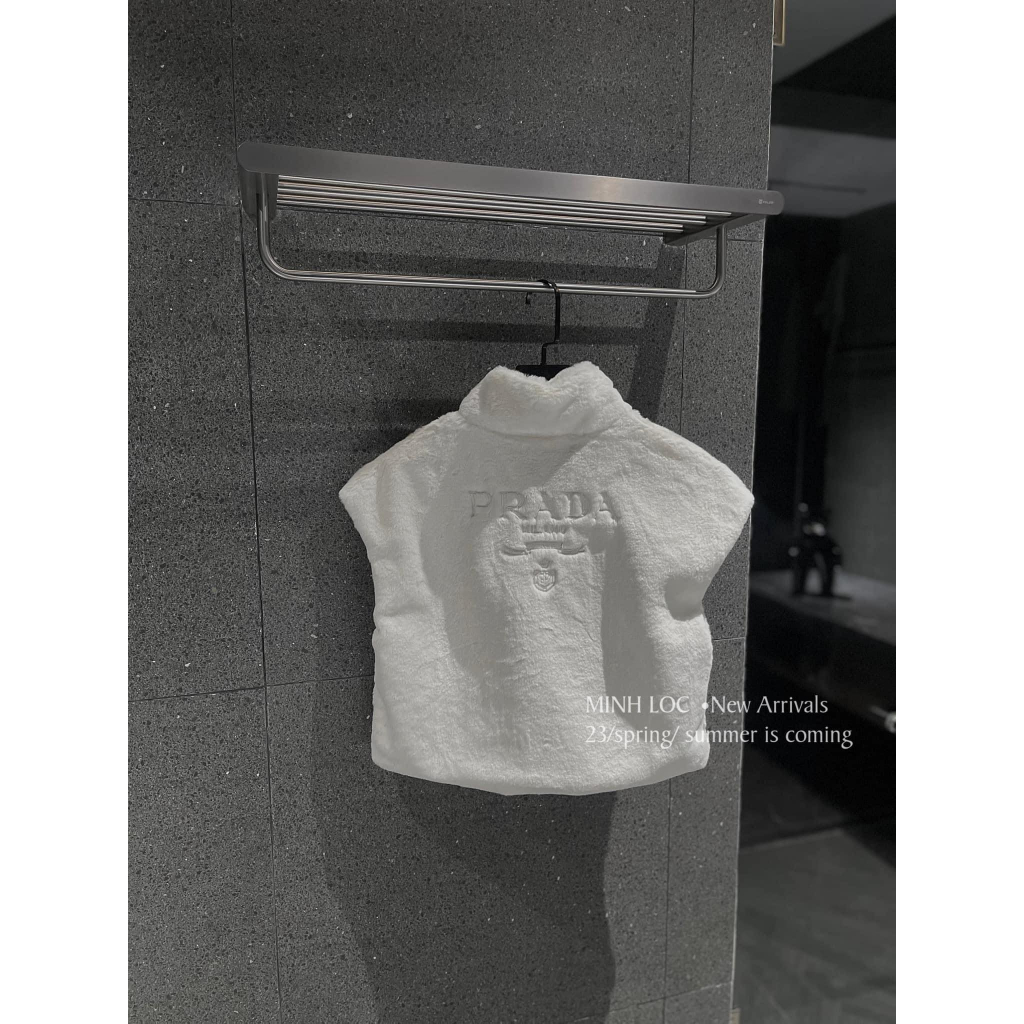 ÁO GILE LÔNG PRA-DA DÁNG NGẮN TAG MAC CHUẨN HÀNG QCL1