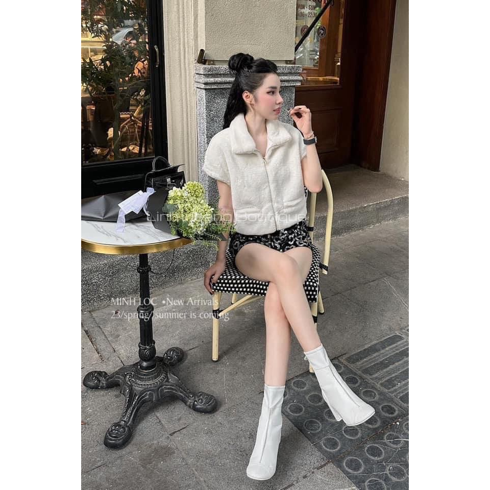 ÁO GILE LÔNG PRA-DA DÁNG NGẮN TAG MAC CHUẨN HÀNG QCL1