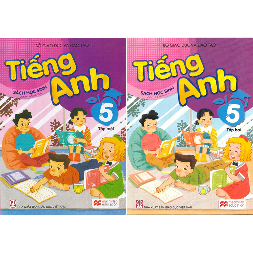 Sách - Combo 15 Bộ Sách Tiếng Anh Lớp 5 Tái Bản Mới Nhất