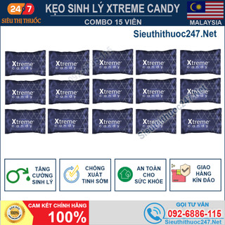 Kẹo xtreme candy xanh malaysia dành cho nam và nữ