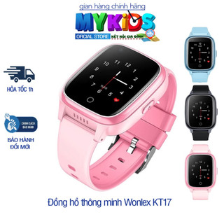 Đồng Hồ Thông Minh  Định Vị Lắp Sim CALL VIDEO  Cho Trẻ Em MYKID Wonlex KT17 - Có Rung - CHÍNH HÃNG