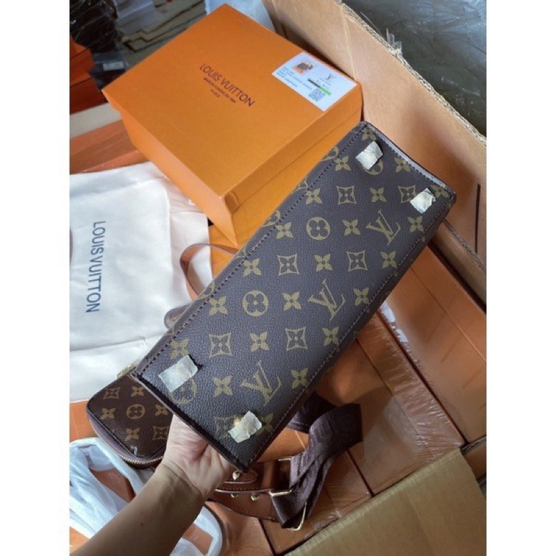 Túi L công sở full sét kèm ví và móc treo bản 2 lớp hộp siêu sang