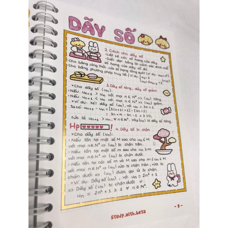 Sổ tay lò xo Takenote Toán 11