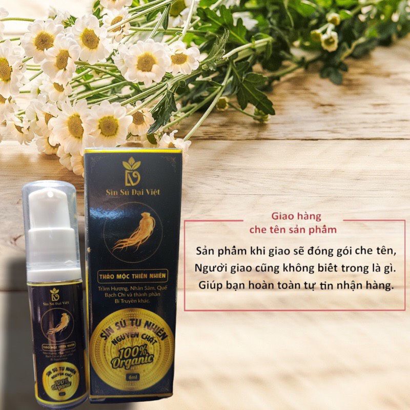 SIN SU THƯỢNG HẠNG - CHE TÊN KÍN ĐÁO 6ML