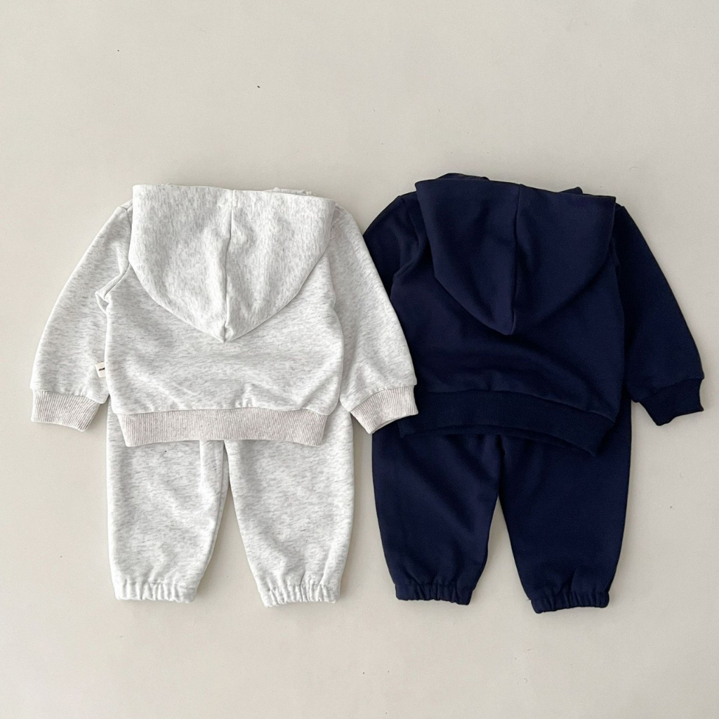 BỘ QUẦN ÁO NEW YORK CHẤT NỈ DA CÁ CHO BÉ TRAI BÉ GÁI MẶC THU ĐÔNG 8-18KG