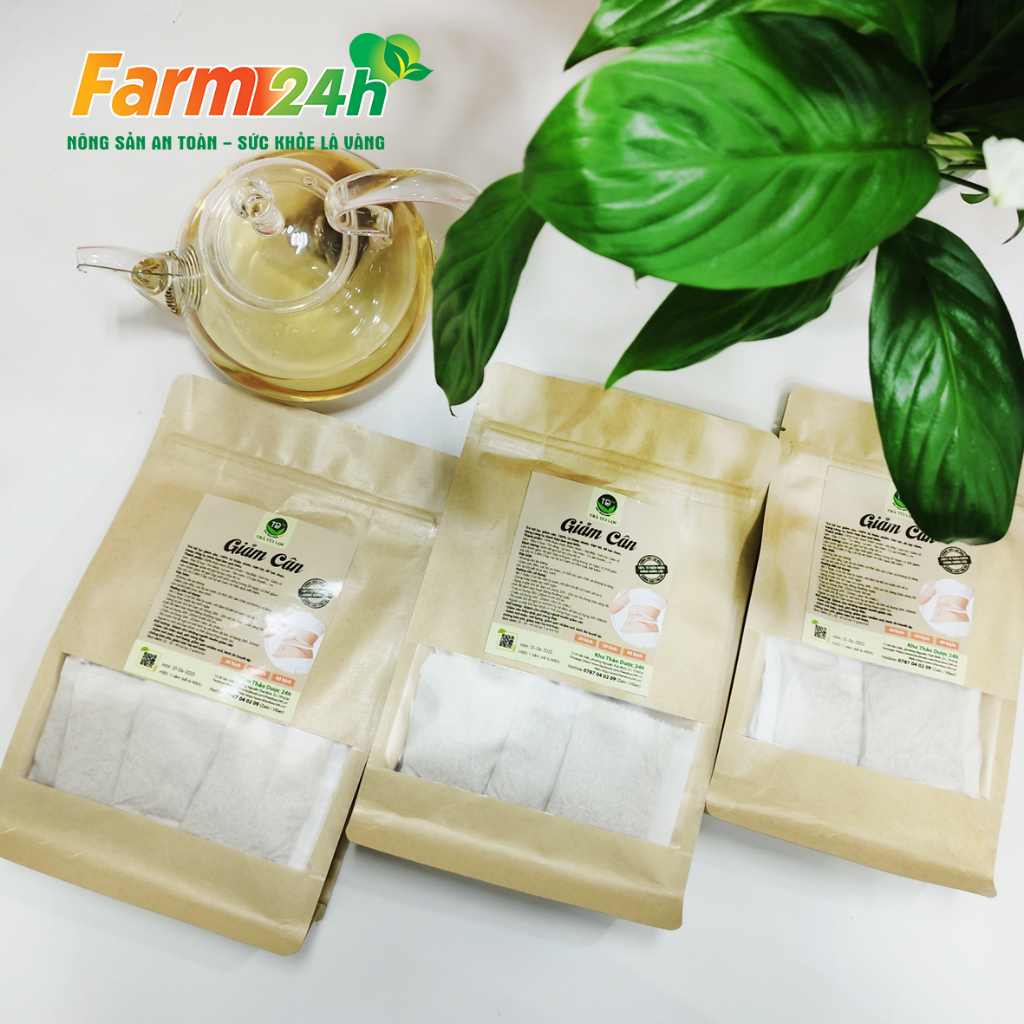 Trà giảm cân lá nam túi lọc, 100% thảo dược tự nhiên, liệu trình dùng trong 20 ngày, giảm tức tốc từ 2 đến 5 kg