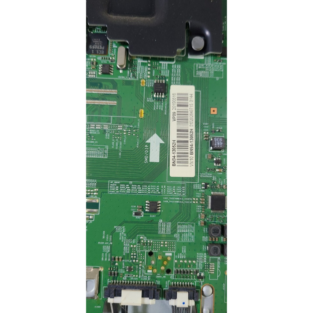 Bo khiển tivi Samsung 43in, model : UA43N-5500AK, máy hư màn rả bo bán