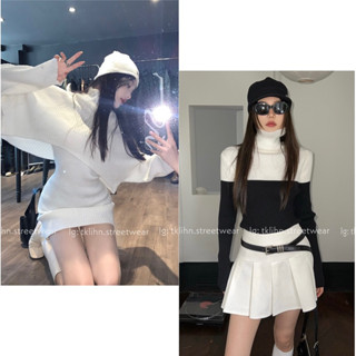 (SẴN) TKLIHN Áo len cổ lọ CROTOP ulzzang phong cách HÀN QUỐC đơn giản thanh lịch Hot trend 2023