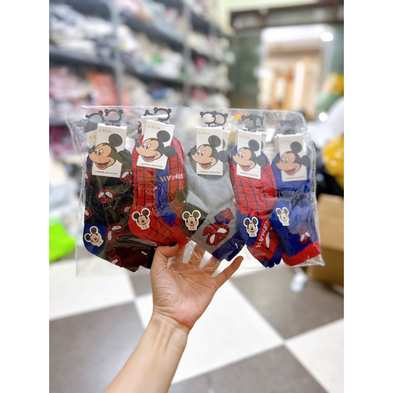 Set 10 đôi tất cổ cao cho bé trai bé gái