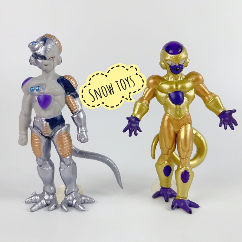 Mô hình Dragon Ball - Mô hình Frieza Mecha Golden Frieza Gold Fide First Form Final Form - HG UG DG Z Super - Cao 8~12cm