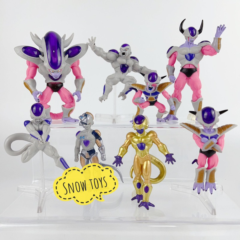 Mô hình Dragon Ball - Mô hình Frieza Mecha Golden Frieza Gold Fide First Form Final Form - HG UG DG Z Super - Cao 8~12cm