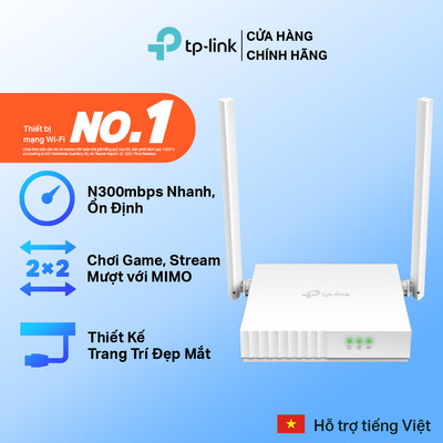 [Đạt Giải Best Price ROOT-NATION] Bộ Phát Wifi TP-Link TL-WR820N Chuẩn N 300Mbps | An Ninh, Tốc Độ Cao, Hợp Cho Gia Đình
