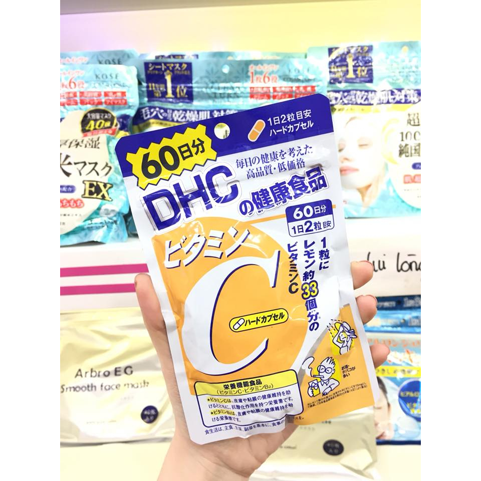 VIÊN UỐNG VITAMIN C 60 NGÀY NHẬT BẢN
