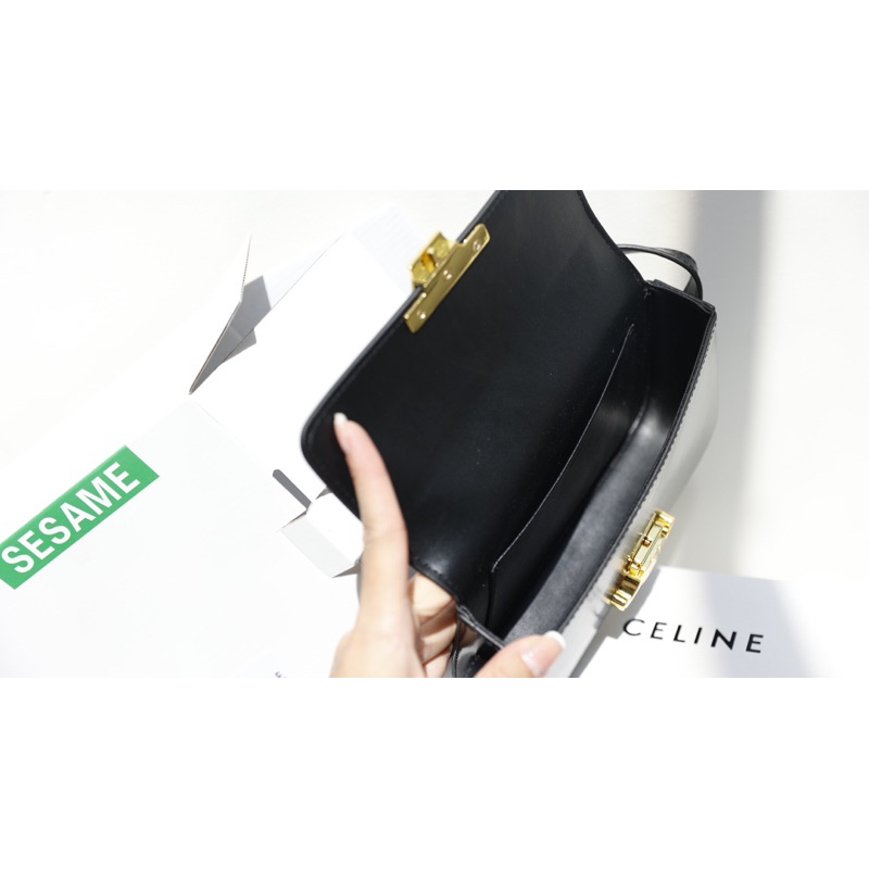 Túi Celi.ne Triomphe super size 20cm da xước lì fullbox