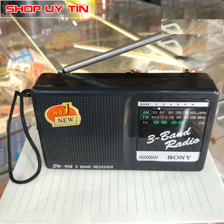 Đài radio, máy nghe radio fm, am, sw chuyên dụng sony sw-902