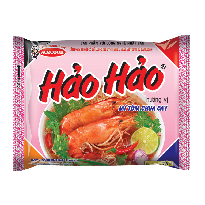 Combo 5 gói - 10 Gói Mì Tôm Hảo Hảo