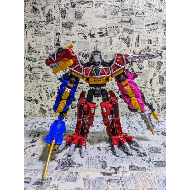 Đồ chơi mô hình gattai Kyoryuzin chính hãng Bandai đã qua sử dụng