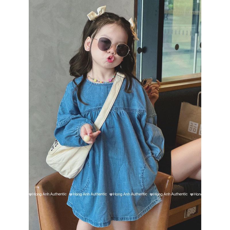 Váy bò denim dành cho bé gái