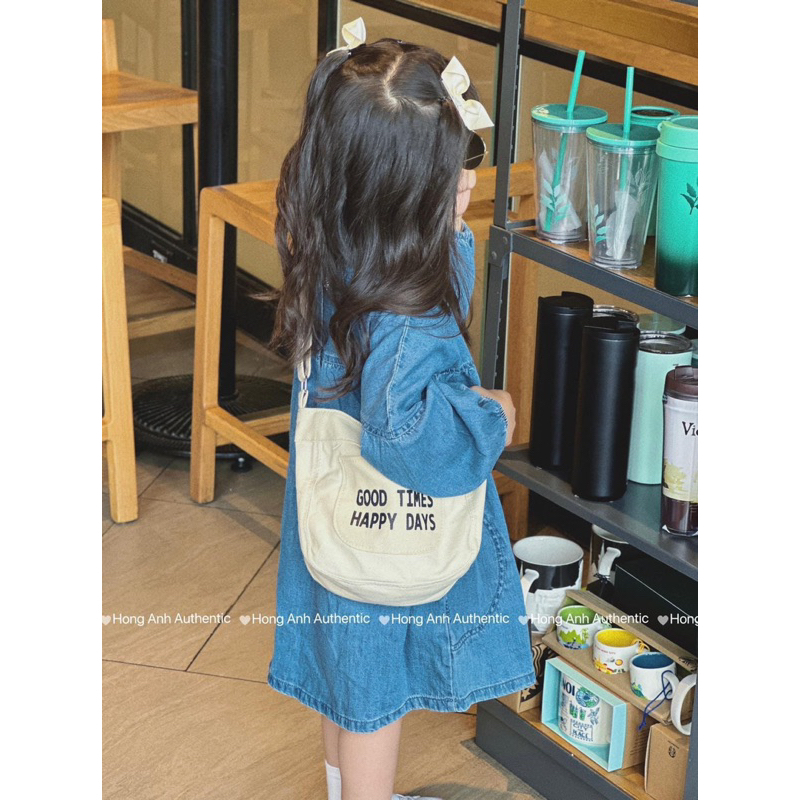 Váy bò denim dành cho bé gái