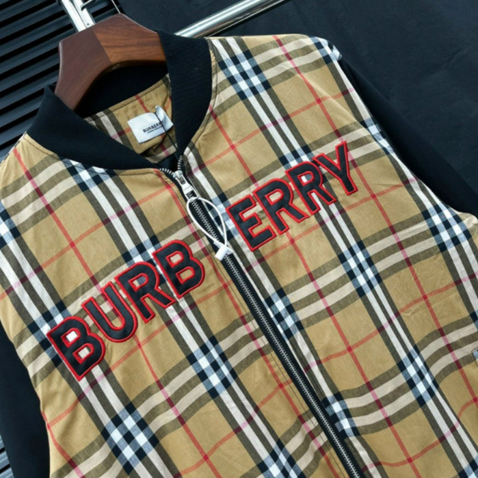 Áo Khoác Bomber BBR Kẻ Sọc Thêu - Áo Khoác Nam Nữ Hottrend Siêu Phẩm 2023