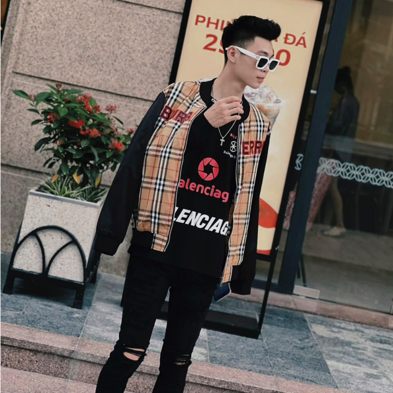 Áo Khoác Bomber BBR Kẻ Sọc Thêu - Áo Khoác Nam Nữ Hottrend Siêu Phẩm 2023