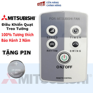 Remote điều khiển quạt mitsubishi tặng kèm pin cr2025