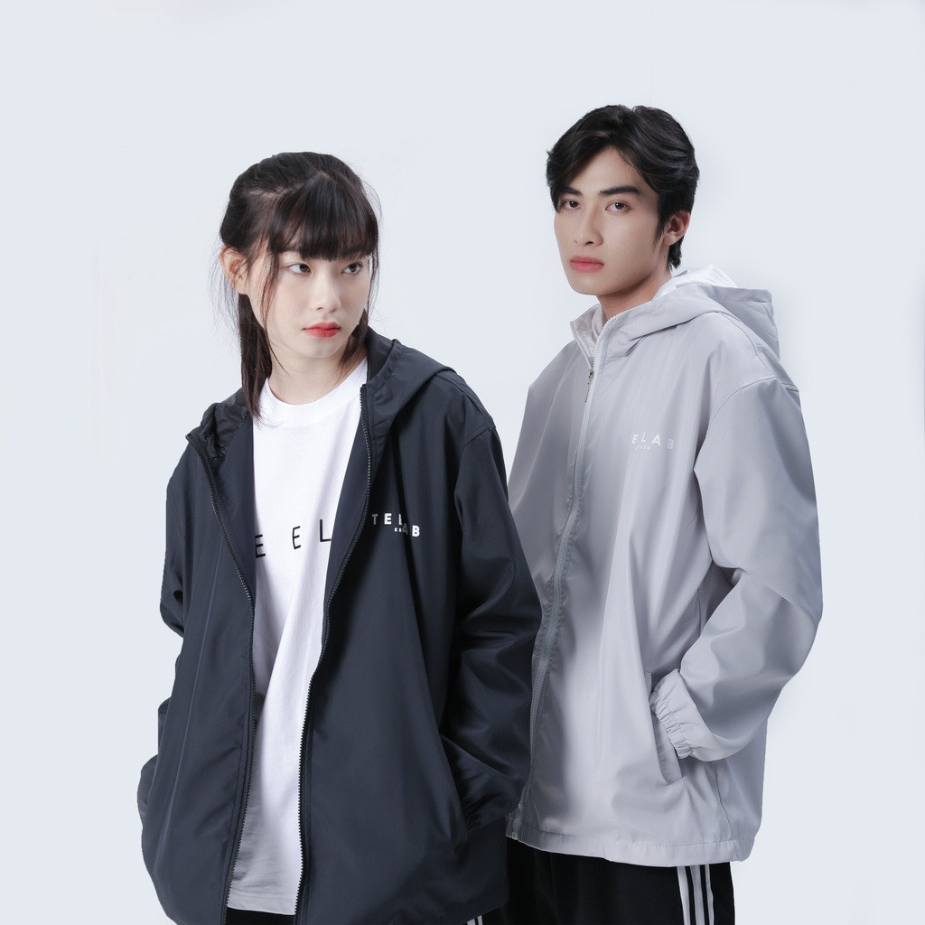 Áo Khoác Gió Teelab Trơn Local Brand Unisex, Áo Khoác Jacket Dù Nam Nữ Unisex Chất Liệu Nylon Cao Cấp Chewchill