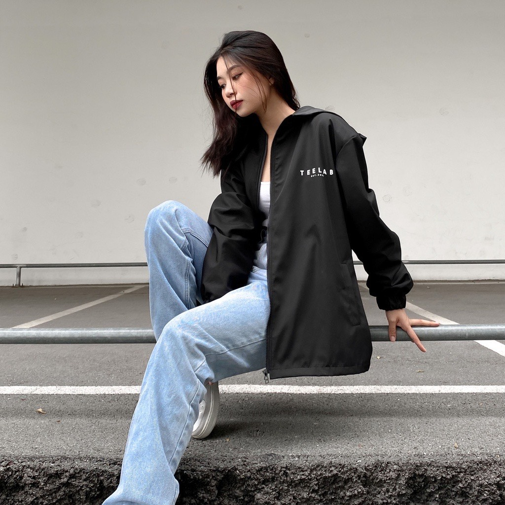 Áo Khoác Gió Teelab Trơn Local Brand Unisex, Áo Khoác Jacket Dù Nam Nữ Unisex Chất Liệu Nylon Cao Cấp Chewchill