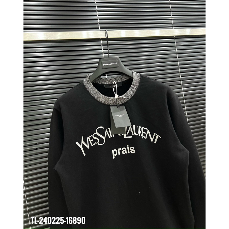 Áo nỉ chữ nhũ phối viền kim tuyến hàng SUPPER bản cao cấp