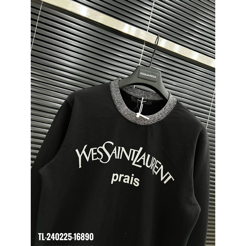 Áo nỉ chữ nhũ phối viền kim tuyến hàng SUPPER bản cao cấp