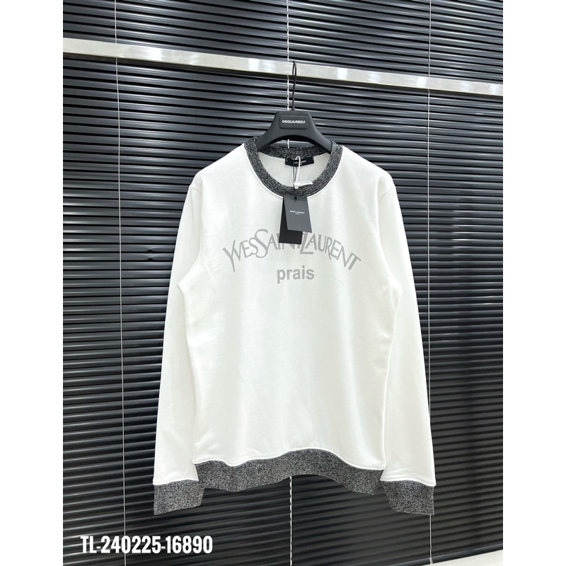 Áo nỉ chữ nhũ phối viền kim tuyến hàng SUPPER bản cao cấp