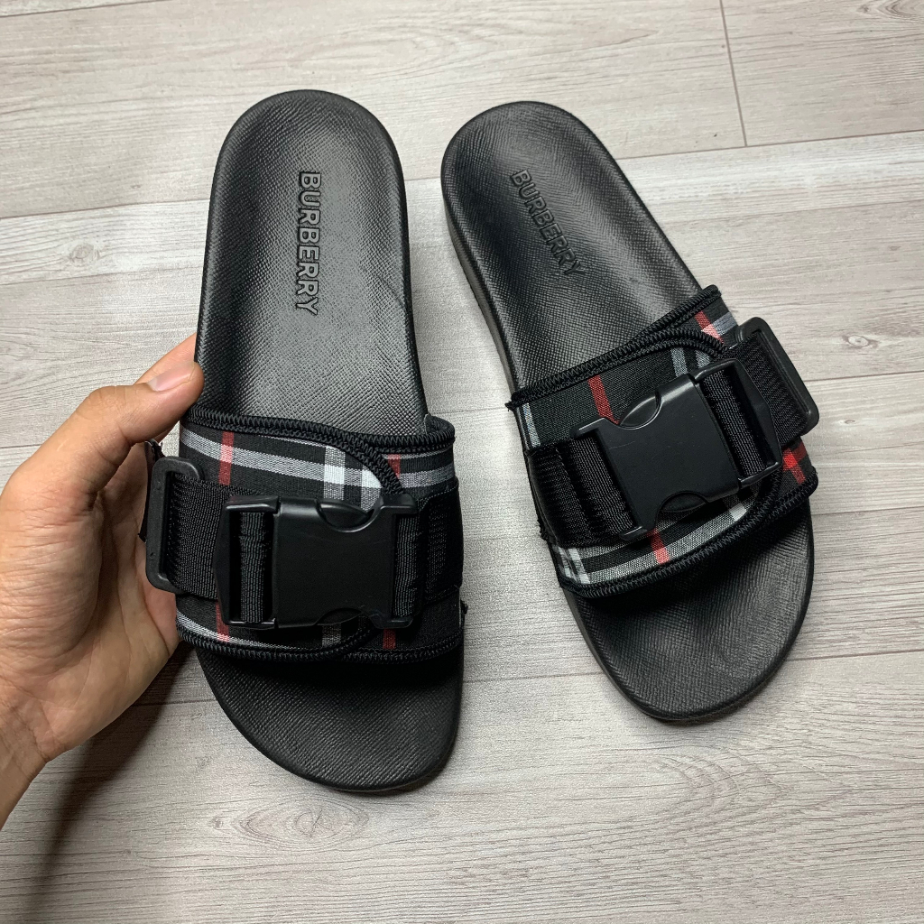 Dép Quai Ngang BBR Nam Bấm Khóa Cao Cấp bản V2. hottrend thương hiệu 2023 NEW