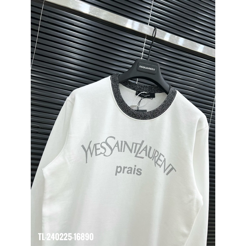 Áo nỉ chữ nhũ phối viền kim tuyến hàng SUPPER bản cao cấp