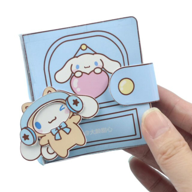 Đồ chơi DIY Squishy giấy Tranh tương tác Quiet Book các nhân vật hoạt hình Sanrio Kuromi Melody Cinnamoroll Pochacco