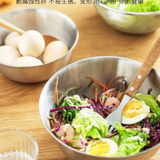 🥗sale sốc🥗combo 3 thau trộn inox ~set 3 tô inox to trộn slad, ướp thịt, trộn bột làm bánh...🥗🥩🍥