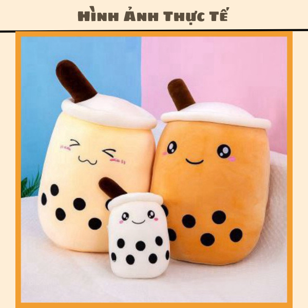 Gấu Bông Trà Sữa 💖 FREE SHIP 💖 Gối Ôm Thú Bông Cho Bé Baby Hàng Cao Cấp Mềm Mịn Size 40 cm Tại Chubby Shop
