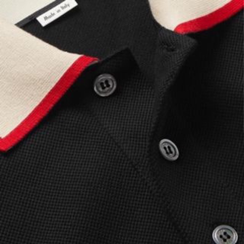 Áo polo GC Technical phối viền cao cấp Áo polo GC vải cá sấu nam nữ mới nhất