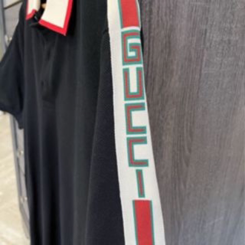 Áo polo GC Technical phối viền cao cấp Áo polo GC vải cá sấu nam nữ mới nhất