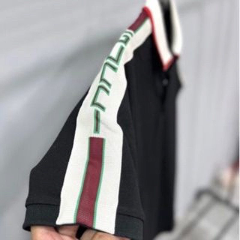 Áo polo GC Technical phối viền cao cấp Áo polo GC vải cá sấu nam nữ mới nhất