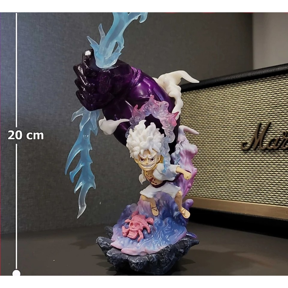 ( Siêu phẩm ) Mô hình One Piece Luffy Gear 5 cầm sấm sét