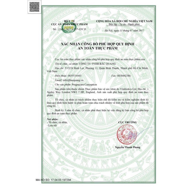 Viên uống pregnancare before conception cho nữ trước bầu