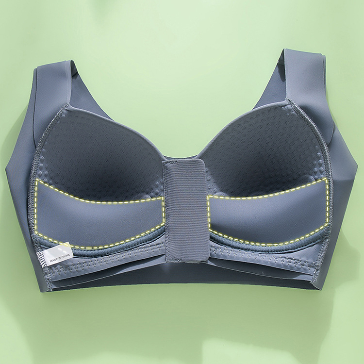 Áo lót nữ Bigsize che mỡ nách mỡ lưng - Cup A,B - Đệm Dày 1Cm - Bản Lưng to 14cm không viền Mã A23