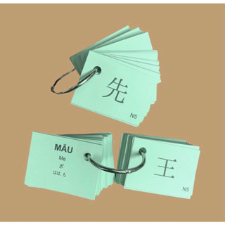 240 Flashcard Kanji N5 - Bộ thẻ học Hán Tự N5 hiệu quả