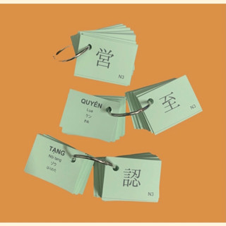 Flashcard Kanji N3 - Bộ thẻ học Hán Tự N3 hiệu quả