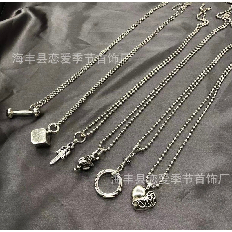 ⚡️HÀNG SẴN⚡️VÒNG CỔ CHROME HEART Giá Rẻ - Dây chuyền Chrome Heart Sợi Nhỏ Đẹp CH /Chrome Heart neckl