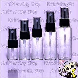 ( 1 chiếc ) Lọ xịt rỗng , chai chiết mỹ phẩm , tinh dầu , dung dịch sát khuẩn rửa tay , vệ sinh khuyên môi *