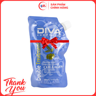 Kem ủ Tóc Diva Collagen Mềm Mượt 500ml