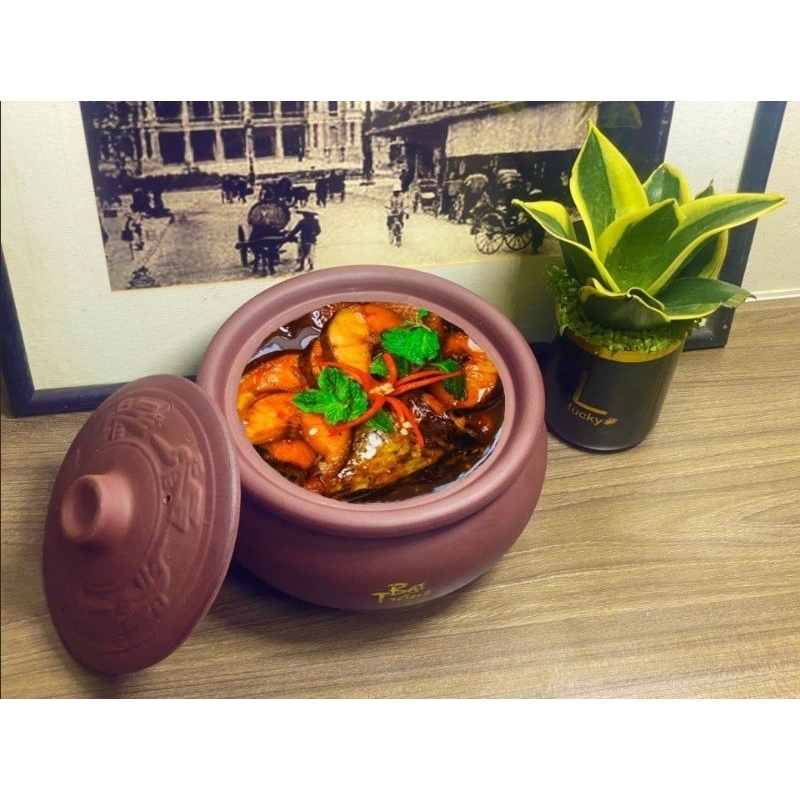 Nồi Đất Kho Cá Nấu Cơm Loại 1 Bát Tràng