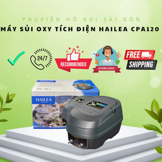 Máy oxy tích điện công suất lớn HAILEA CPA120  [ Tặng kèm dây sủi ]